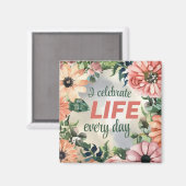 完璧前向きな体健康のための肯定 マグネット (正面/裏面)