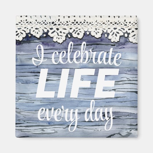 完璧前向きな体健康のための肯定 マグネット (正面)