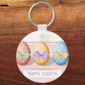 完璧、カッコいいハッピーイースター、卵 キーホルダー (正面)