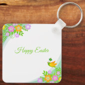 完璧、カッコいいハッピーイースター、卵 キーホルダー (裏面)