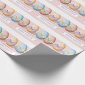 完璧、カッコいいハッピーイースター、卵 ラッピングペーパー (角)