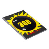 完璧、ボーリング300クラブ、完璧なゲーム、 ノートブック (右側)