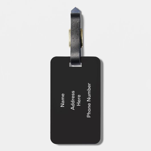 完璧 ラゲッジタグ (裏面縦)