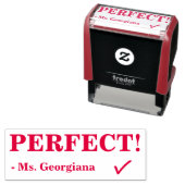 「完璧！」 割り当てグレーディングラバースタンプ セルフインキングスタンプ (インサイチュ)