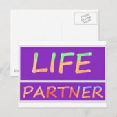 完璧： LIFEパートナー ポストカード (正面/裏面)