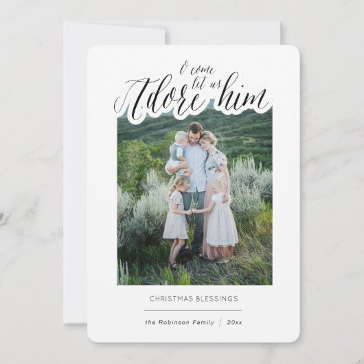 宗シンプル教が彼にクリスマスカードを愛する 招待状 (正面)