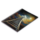 宗教とアフター絵画ライフの天国への階段 ノートブック (左側)