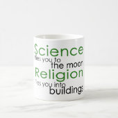 宗教と科学 コーヒーマグカップ (中央)