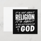 宗教についてではない 信仰表明 スピリチュアル 招待状 (正面/裏面)