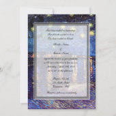 宗教のバ結婚ン・ゴッホ星空の夜 招待状 (正面)