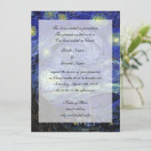 宗教のバ結婚ン・ゴッホ・スター・ナイト 招待状 (スタンド正面)