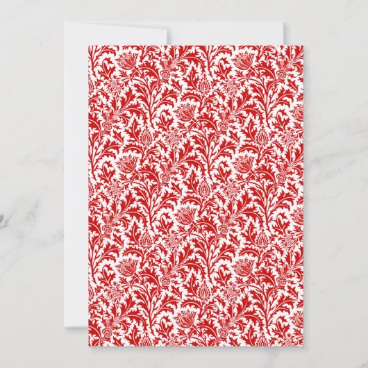 宗教の中立休日のパーティ(フェイクなリボン) 招待状 (裏面)