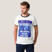 宗教の力および利益 Tシャツ (正面フル)