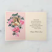 宗教の母の日サンテース・カトリック カード (内部)