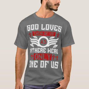 宗教の神は私たち一人ひとりを愛している Tシャツ