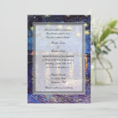 宗教の結婚式、ヴィンセント・ヴァン・ゴッホの「星降る夜」 招待状 (スタンド正面)