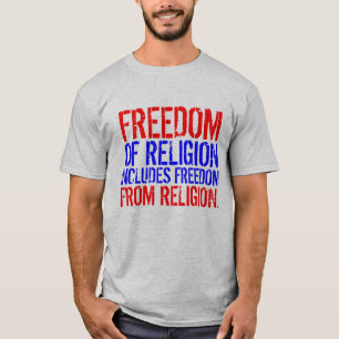 宗教のTシャツからの自由 Tシャツ