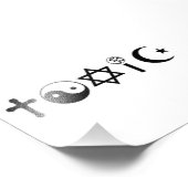 宗教は有害な自由を持つ フォトプリント            (角)