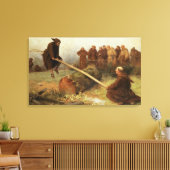 宗教は決して私たちの喜びを作るようには設計されなかった キャンバスプリント (インサイチュ (リビング))