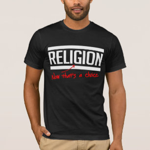 宗教は選択 Tシャツ