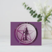 宗教を味わって。魔女を舐めろ! ポストカード (スタンド正面)