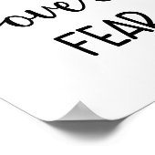 宗教を恐れる信仰 ポスター (角)