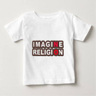 宗教を想像しないで下さい ベビーTシャツ