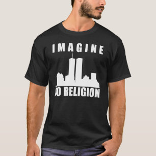 宗教を想像しないで下さい Tシャツ