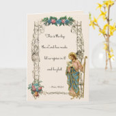 宗教イエスグッドシェパード聖なる書物、 経典フローラ カード (黄色い花)