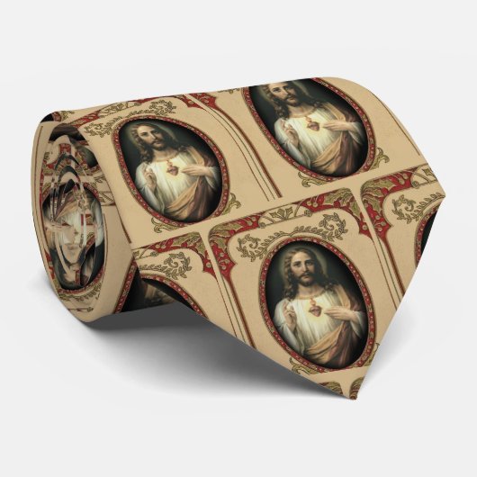 宗教イエス・キリストのカトリック教徒の神聖なハート ネクタイ (ロール)