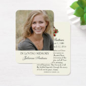 宗教イエズス葬儀記念聖祈りの言葉カード (デスク)