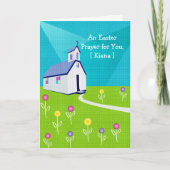 宗教イースターカード: あなたのための祈りの言葉 シーズンカード (正面)