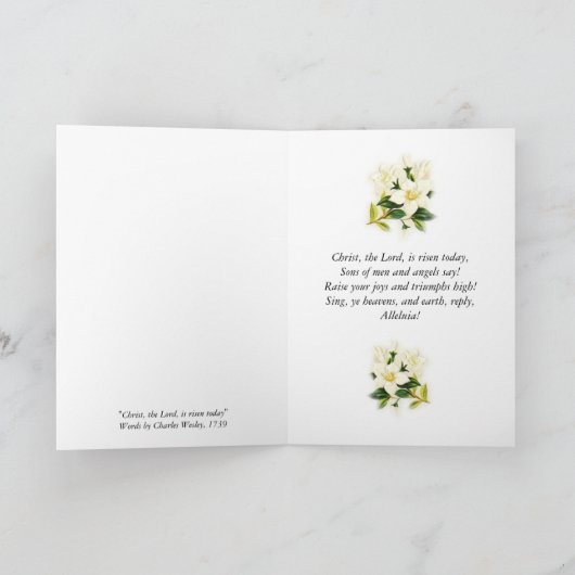 宗教イースターカード シーズンカード (内部)