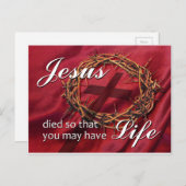 宗教イースター シーズンポストカード (正面/裏面)