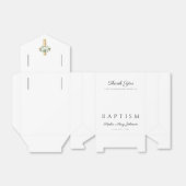 宗教エレガントクロスフローラ牡丹バプテスマ フェイバーボックス (折り畳みなし)