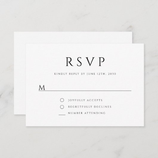 宗教エレガントフローラピンククロスバプテスマ 出欠カード (正面/裏面)