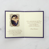 宗教エレガントヴァージンメアリーエンジェルス音楽 シーズンカード (内部)