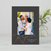 宗教エレガント聖降誕祭の写真バラ 箔シーズンカード (立ち正面)