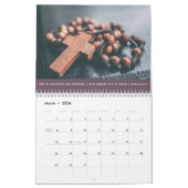 宗教カスタムクリスチャンのPsalms家族写真 カレンダー (3月 2026)