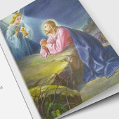 宗教カトリックのイエスの葬儀サンキューカード