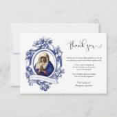 宗教カトリックヴァージンマリア·コンドリアンス サンキューカード (正面)