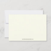 宗教カトリックヴァージンメアリー弔意 サンキューカード (裏面)