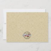 宗教カトリック乳児イエズス悔やみや弔慰サンキュー サンキューカード (裏面)