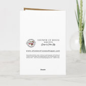 宗教カトリック司教授与記念日 カード (裏面)