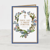 宗教カトリック司教授与記念日 カード (正面)