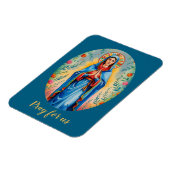 宗教カトリック教会のマリア マグネット (左側)