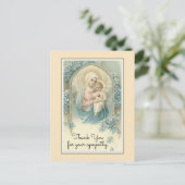 宗教カトリック葬儀お悔やみ ポストカード (スタンド正面)