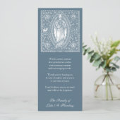 宗教カトリック葬儀悔やみや弔慰サンキューカード カード (スタンド正面)