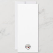 宗教カトリック葬儀悔やみや弔慰サンキューカード カード (裏面)