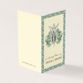 宗教カトリック葬儀記念聖札 名刺 (外部)